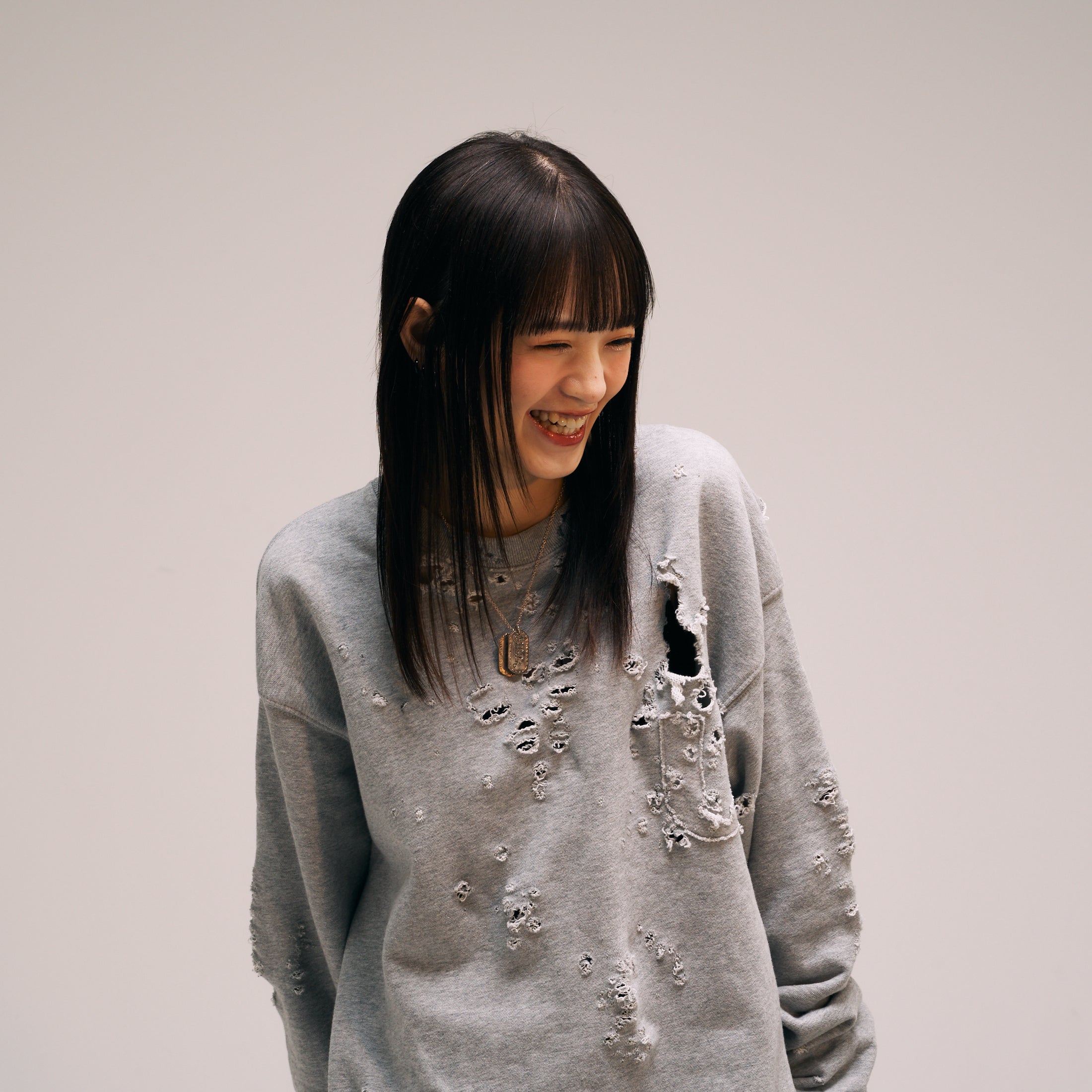2025 Spring] EFFECTEN / U Pacth Crust Sweat – utility