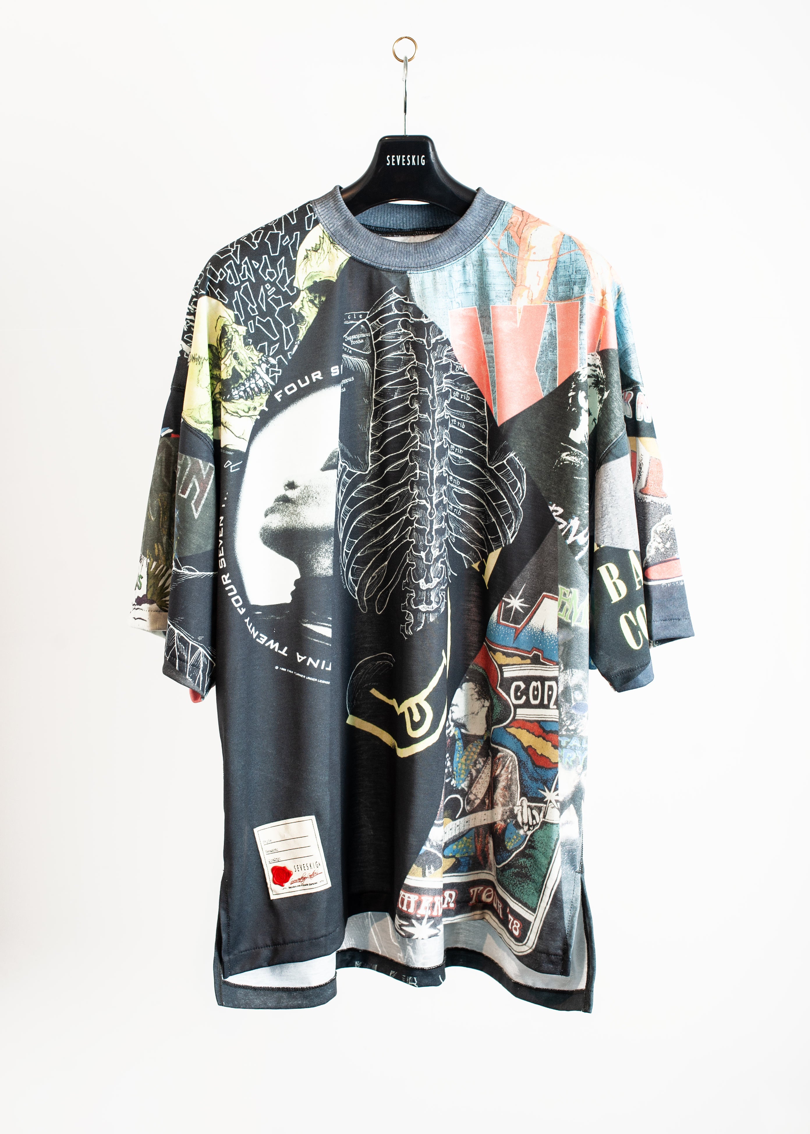 2024ss] SEVESKIG / SEVESKIG vs Tolq Ver, Reunited Vintage Tee 01 