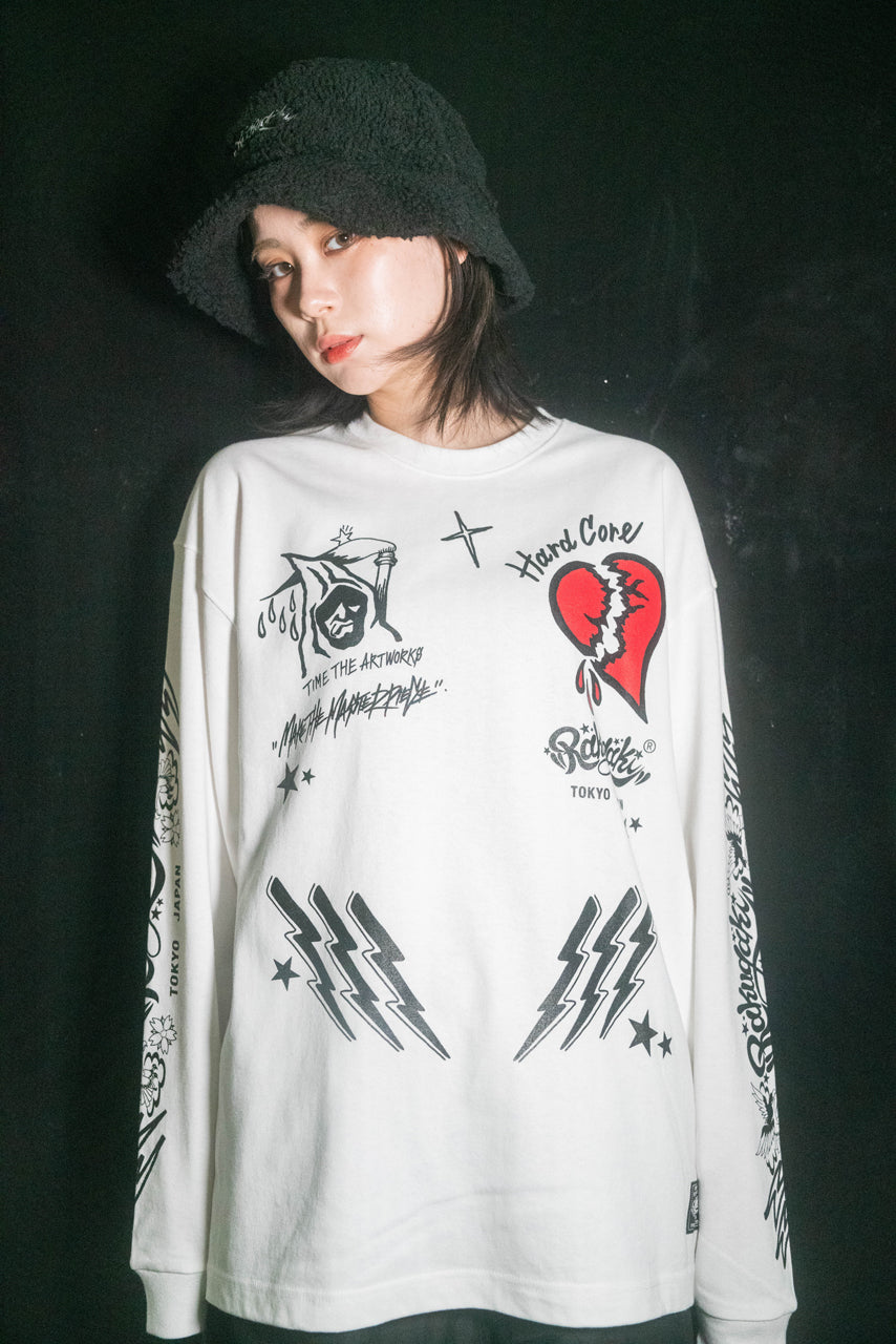 Rakugaki / “Revival Seriese” Long T-Shirts Vol.1 – utility