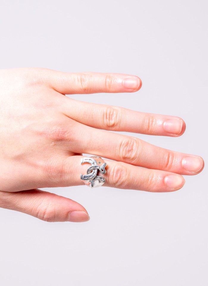 【EFFECTEN】WU HORSESHOE RING │UTILITY リング EFFECTEN】WU HORSESHOE RING │UTILITY リング Lucky You Horseshoe