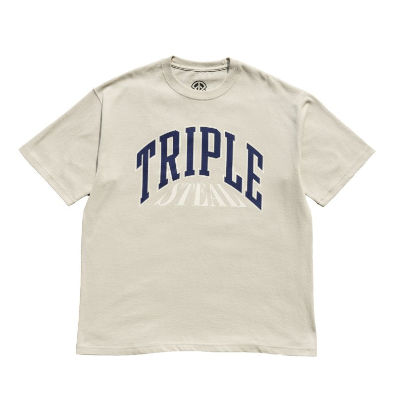 Triple Steal(トリプルスチール) TS college logo Tee │utility 