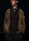elephant TRIBAL fabrics  / "2025AW" Double Military Jacket