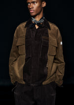 elephant TRIBAL fabrics  / "2025AW" Double Military Jacket