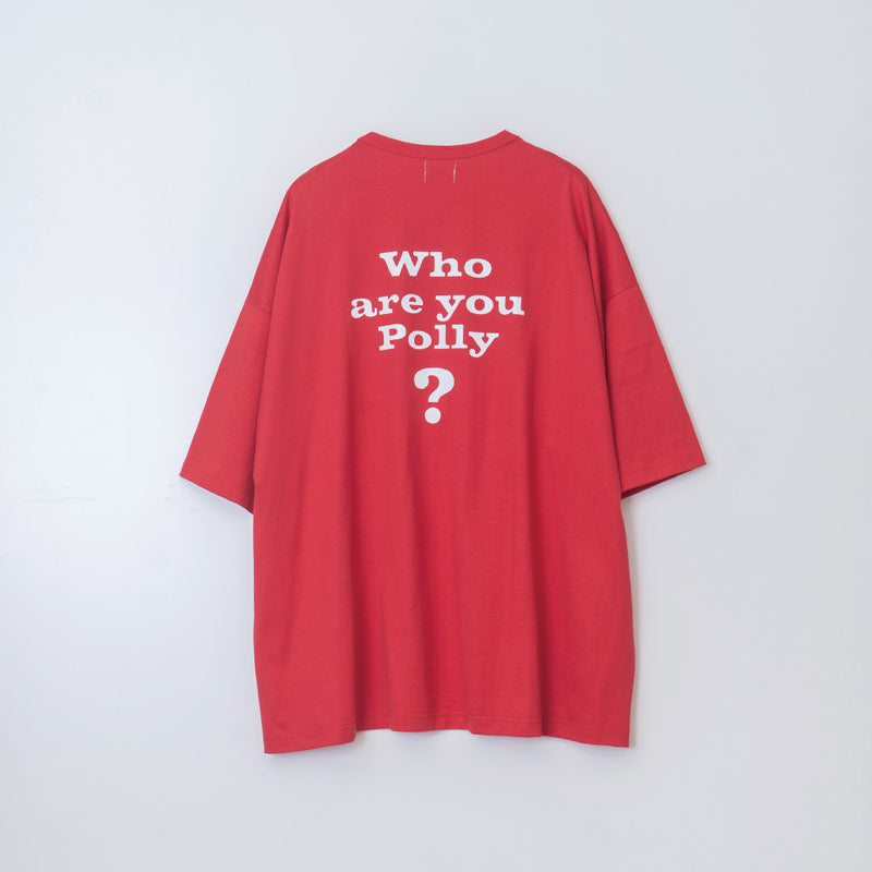 Name. / 2025ss SILKETE COTTON BIG TEE "POLLY"
