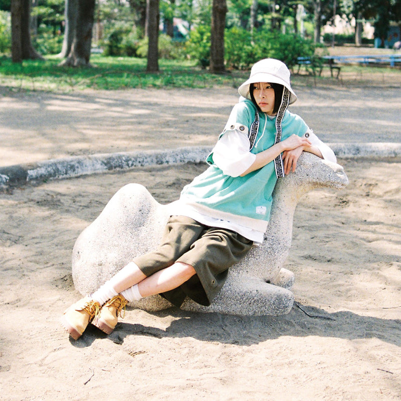 [2025 summer] EFFECTEN / Sweat wide short pants