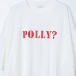 Name. / 2025ss SILKETE COTTON BIG TEE "POLLY"