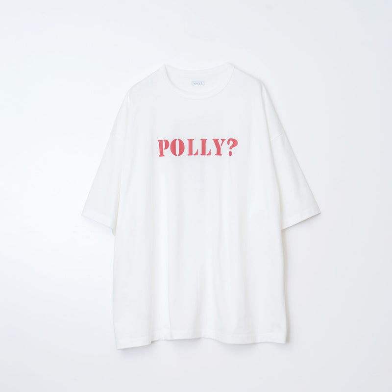Name. / 2025ss SILKETE COTTON BIG TEE "POLLY"