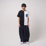 U-BY EFFECTEN(ユーバイ エフェクテン) ×muku by SAICA 2tone Tee type3