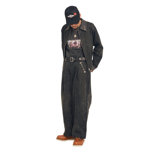 2026spring] EFFECTEN / Studs work jacket – utility-harajuku-jp