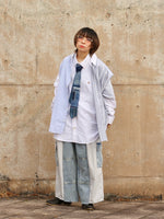 [2025G.W limited]U-BY EFFECTEN(ユーバイ エフェクテン)  × muku by SAICA  layered shirts type4
