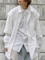 [2025G.W limited]U-BY EFFECTEN(ユーバイ エフェクテン)  × muku by SAICA  layered shirts type5