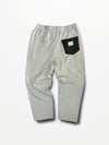 [2025G.W limited]U-BY EFFECTEN(ユーバイ エフェクテン)  × muku by SAICA  docking denim sweat EZ pants  type2