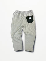 [2025G.W limited]U-BY EFFECTEN(ユーバイ エフェクテン)  × muku by SAICA  docking denim sweat EZ pants  type2