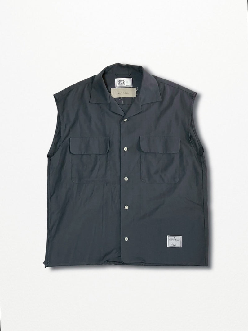 [2025G.W limited]U-BY EFFECTEN(ユーバイ エフェクテン)  × muku by SAICA  layered shirts type1