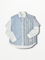 [2025G.W limited]U-BY EFFECTEN(ユーバイ エフェクテン)  × muku by SAICA  layered shirts type4