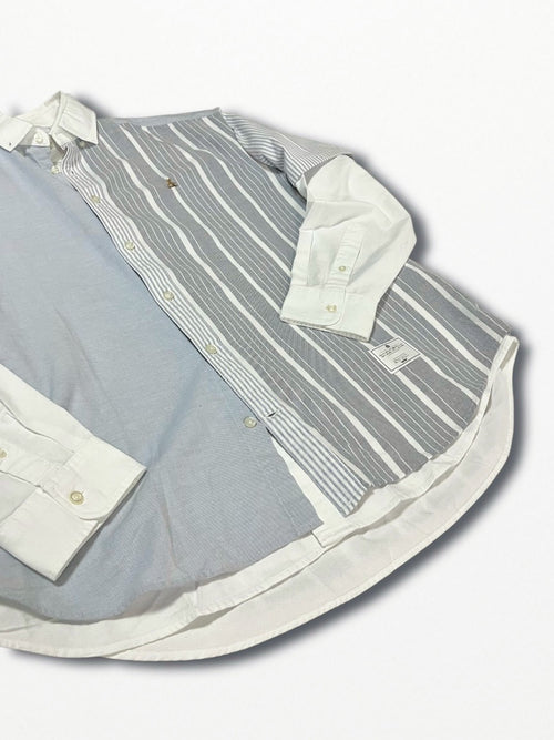 [2025G.W limited]U-BY EFFECTEN(ユーバイ エフェクテン)  × muku by SAICA  layered shirts type4