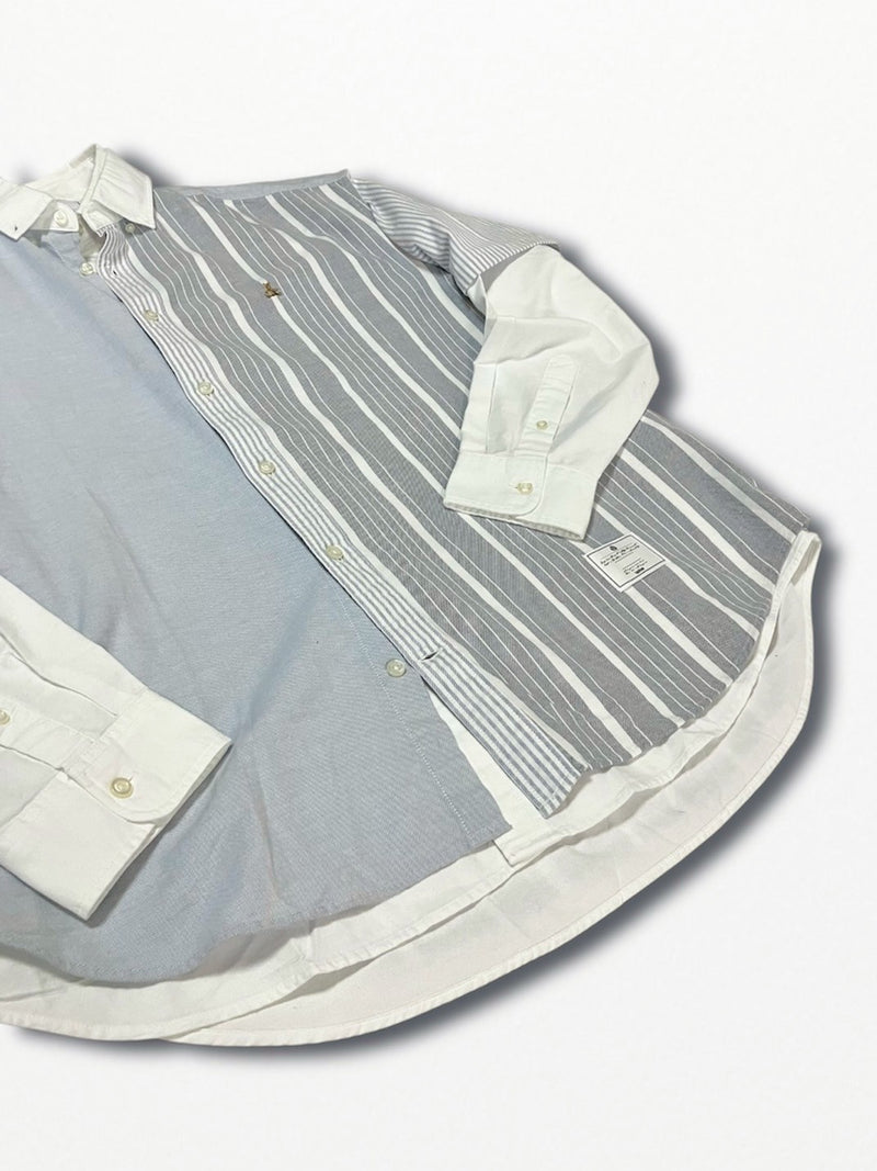 [2025G.W limited]U-BY EFFECTEN(ユーバイ エフェクテン)  × muku by SAICA  layered shirts type4