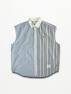 [2025G.W limited]U-BY EFFECTEN(ユーバイ エフェクテン)  × muku by SAICA  layered shirts type4