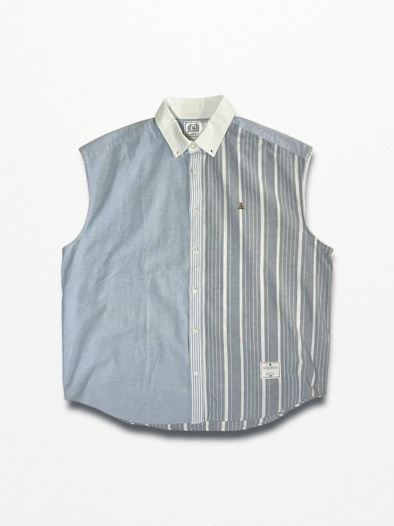 [2025G.W limited]U-BY EFFECTEN(ユーバイ エフェクテン)  × muku by SAICA  layered shirts type4