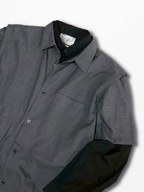 [2025G.W limited]U-BY EFFECTEN(ユーバイ エフェクテン)  × muku by SAICA  layered shirts type3