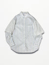 [2025G.W limited]U-BY EFFECTEN(ユーバイ エフェクテン)  × muku by SAICA  layered shirts type5