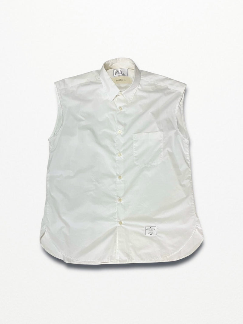 [2025G.W limited]U-BY EFFECTEN(ユーバイ エフェクテン)  × muku by SAICA  layered shirts type5