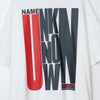 Name. / 2025ss SILKETE COTTON BIG TEE "UNKNOWN"