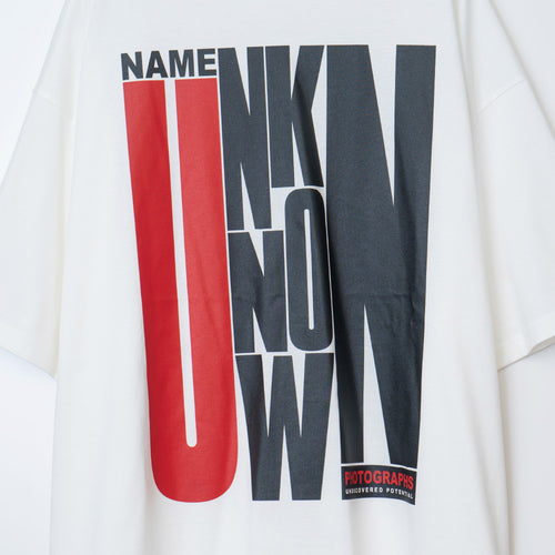 Name. / 2025ss SILKETE COTTON BIG TEE "UNKNOWN"
