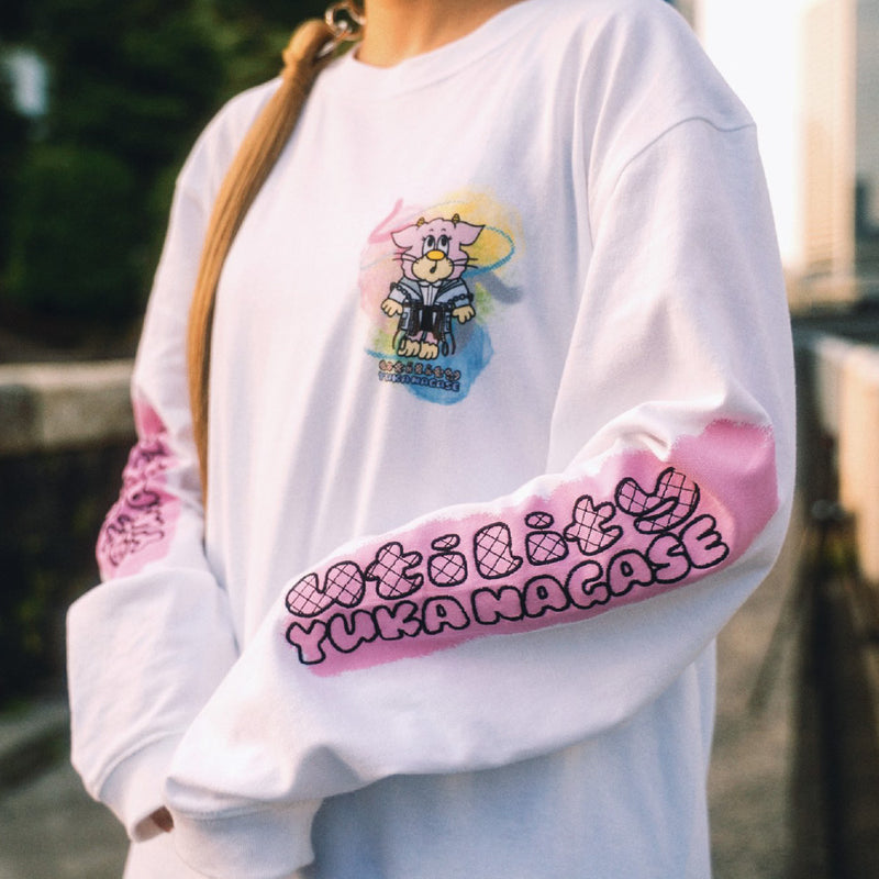 [limited item] 長瀬有花 × utility / MofuMofu L/S Tee