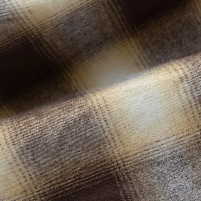 Name. / 25 aw COTTON FLANNEL OMBRE REGULAR SHIRT : CUT-OFF