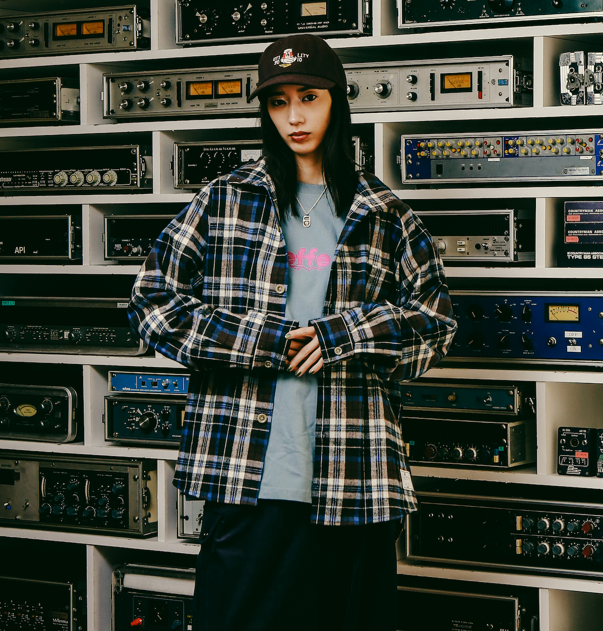 2024Spring] EFFECTEN / Zip tartan check JKT – utility-harajuku-jp