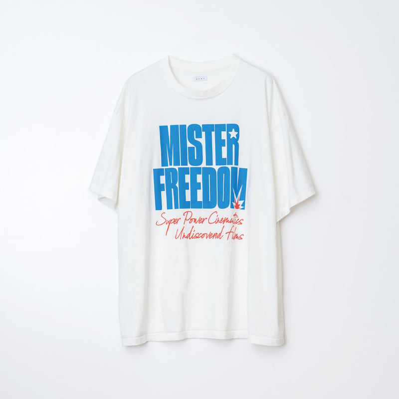 Name. / 2025ss LOOSE FIT TEE "MISTER FREEDOM"