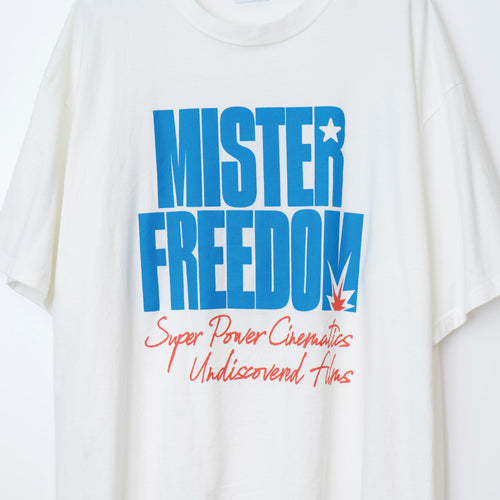 Name. / 2025ss LOOSE FIT TEE "MISTER FREEDOM"