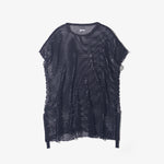 Name. / 2025ss MESH TAPED NO SLEEVE TEE