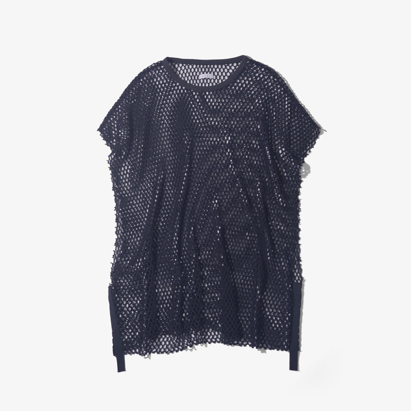 Name. / 2025ss MESH TAPED NO SLEEVE TEE