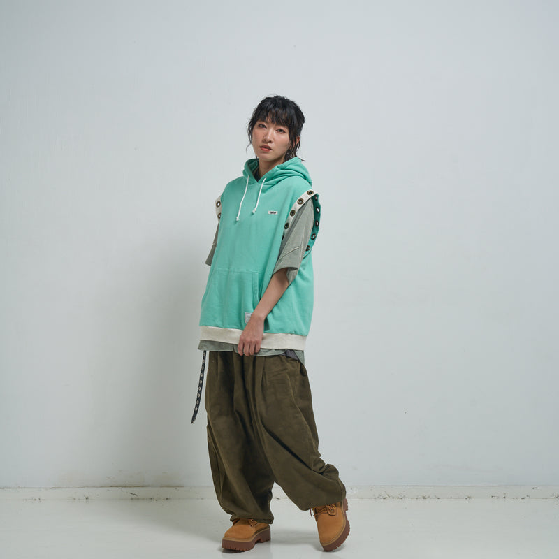 [2025 summer] EFFECTEN / Sleeveless pullover hoodie