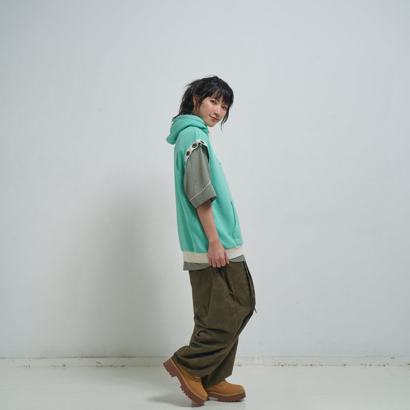 [2025 summer] EFFECTEN / Sleeveless pullover hoodie