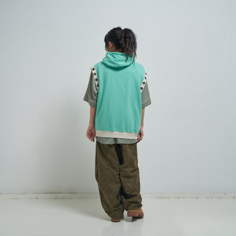 [2025 summer] EFFECTEN / Sleeveless pullover hoodie