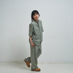 [2025 summer] EFFECTEN / Studs center seam work pants