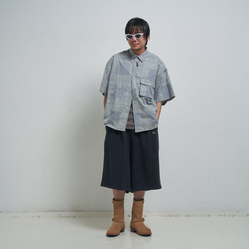 [2025 summer] EFFECTEN / "the pocket" paisley s/s shirts