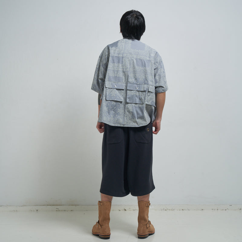[2025 summer] EFFECTEN / "the pocket" paisley s/s shirts