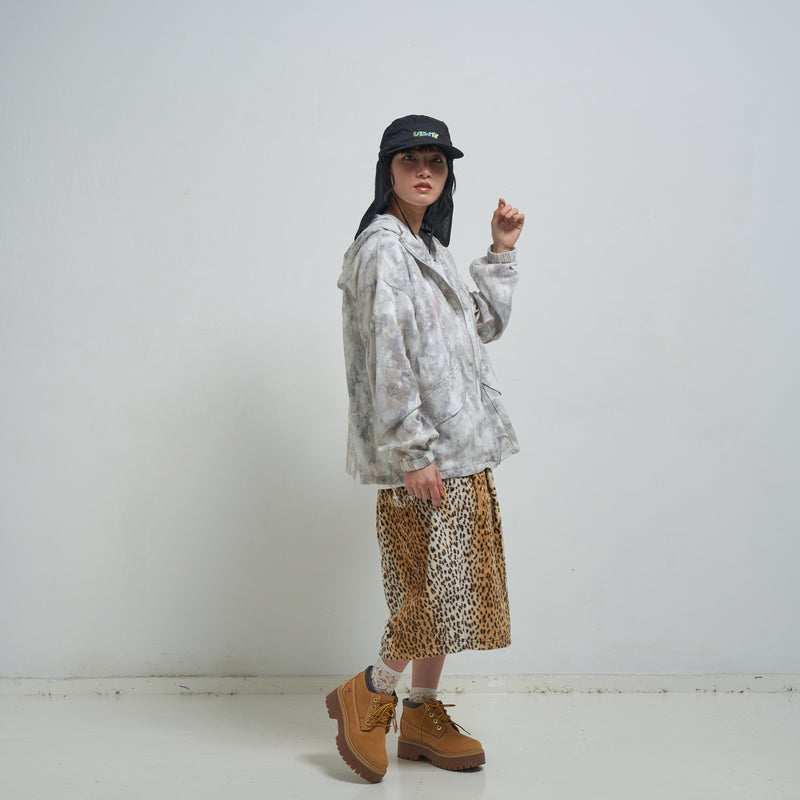 [2025 summer] EFFECTEN / Leopard wide short pants
