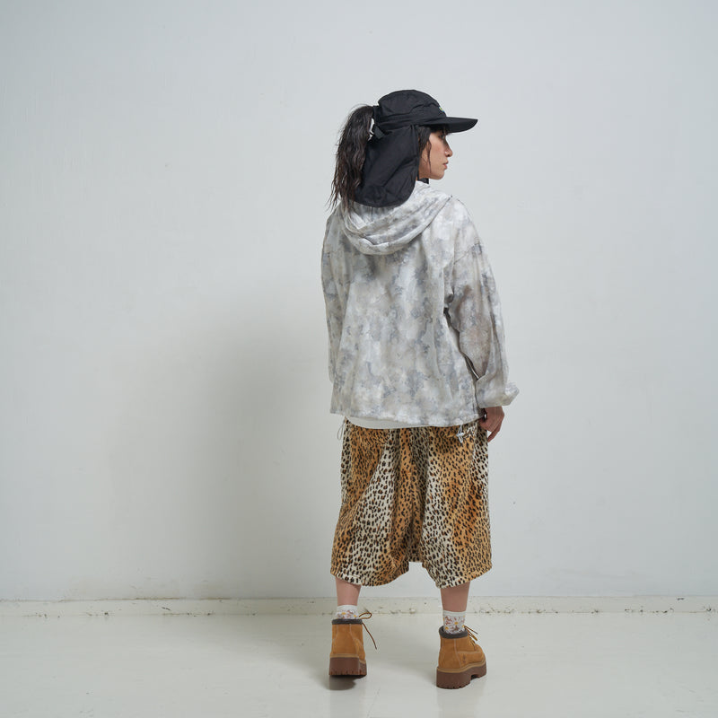 [2025 summer] EFFECTEN / Leopard wide short pants