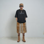 [2025 summer] EFFECTEN / Leopard wide short pants