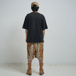 [2025 summer] EFFECTEN / Leopard wide short pants