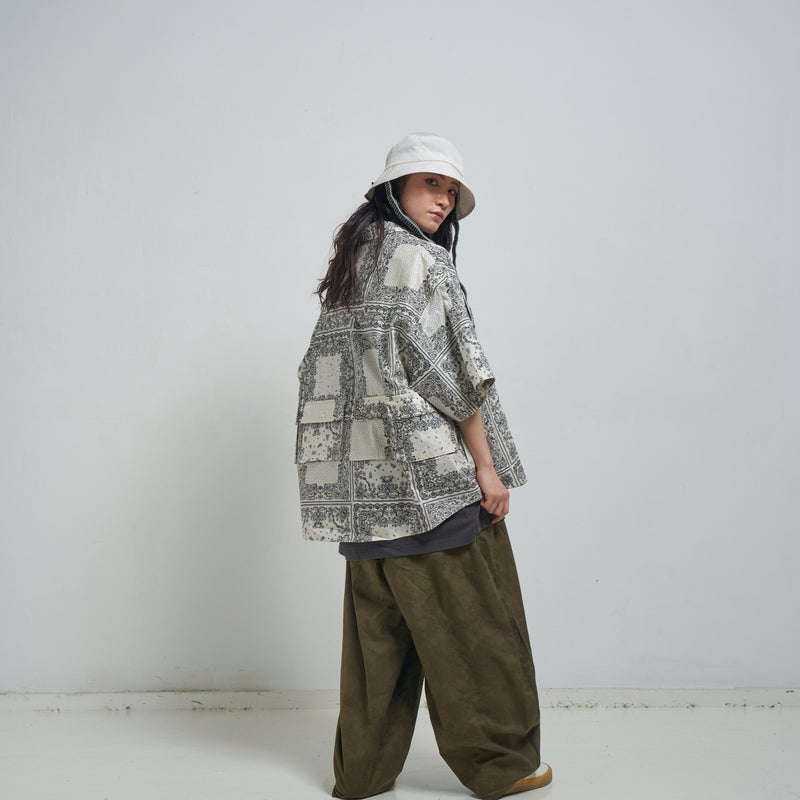 [2025 summer] EFFECTEN / "the pocket" paisley s/s shirts
