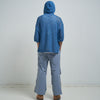 [2025 summer] EFFECTEN / Slab knit half zip hoodie