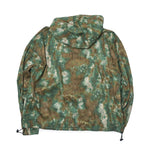 [2025 summer] EFFECTEN / Flower jacquard tie-dye sheer zip hoodie