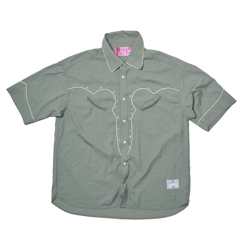 [2025 summer] EFFECTEN / Studs western shirts