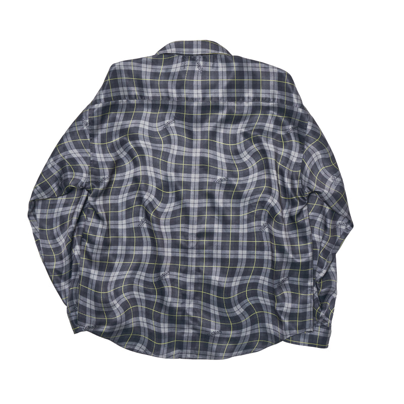 [2025 summer] EFFECTEN / Distorted check L/S shirts